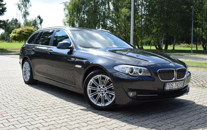 bmw BMW Seria 5 cena 55800 przebieg: 222000, rok produkcji 2012 z Piastów